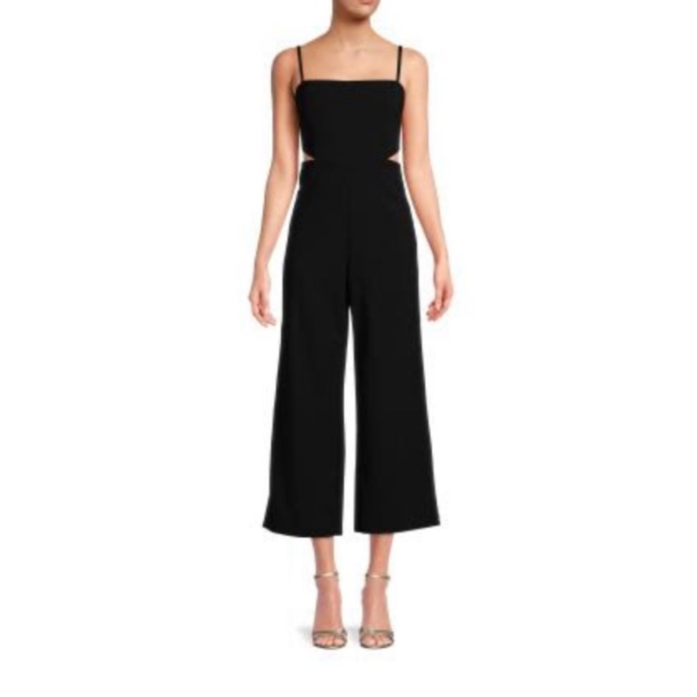 NWT RACHEL Rachel Roy cutout wideleg jumpsuit